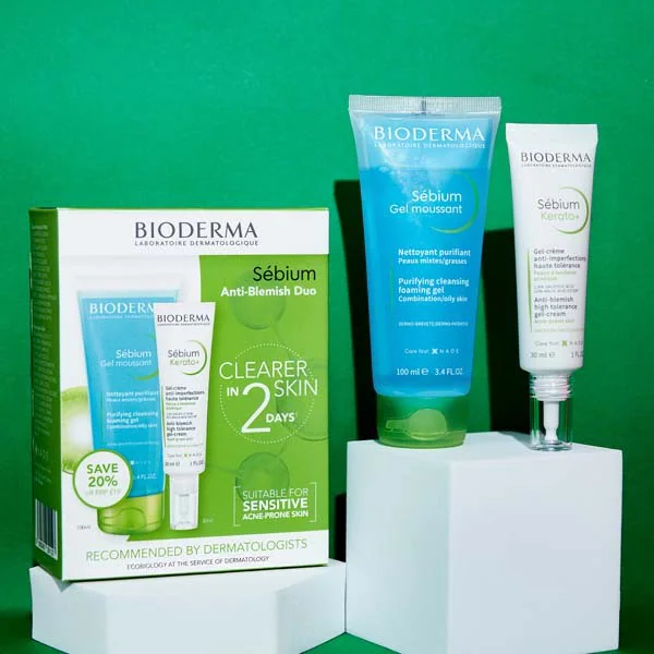 Bioderm Sebium Anti-Pickel-Duo für zu Akne neigende Haut