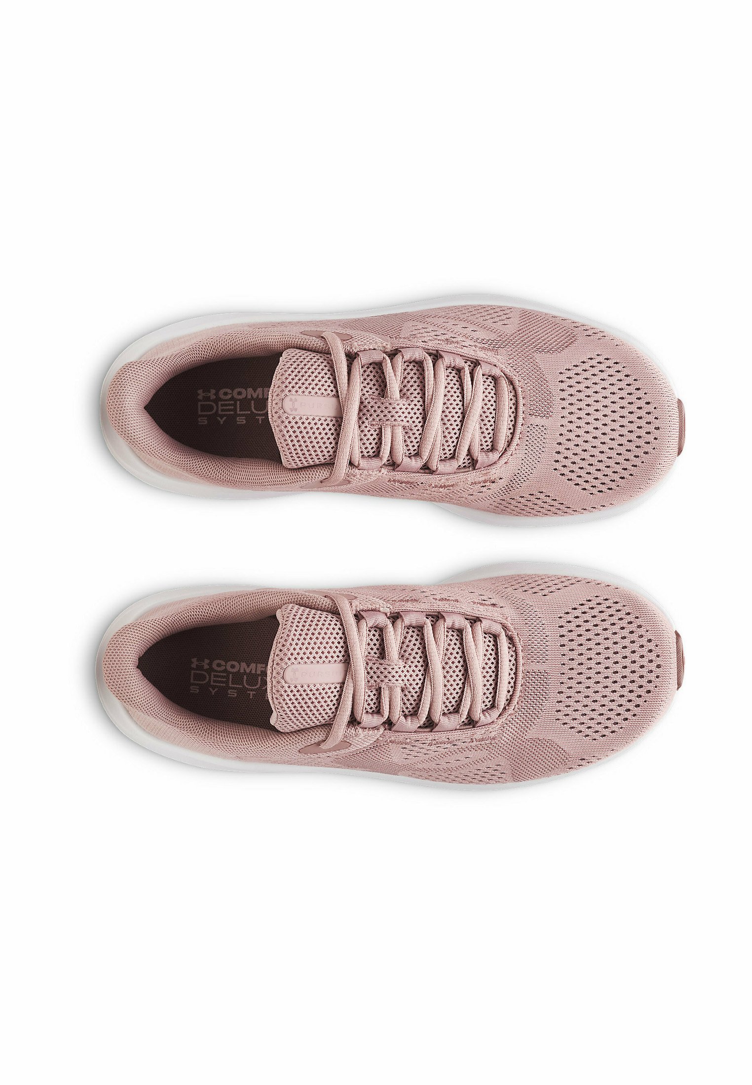 Under Armour PURSUIT 4 BIG LOGO - Hardloopschoenen voor op de weg - toermalijnroze