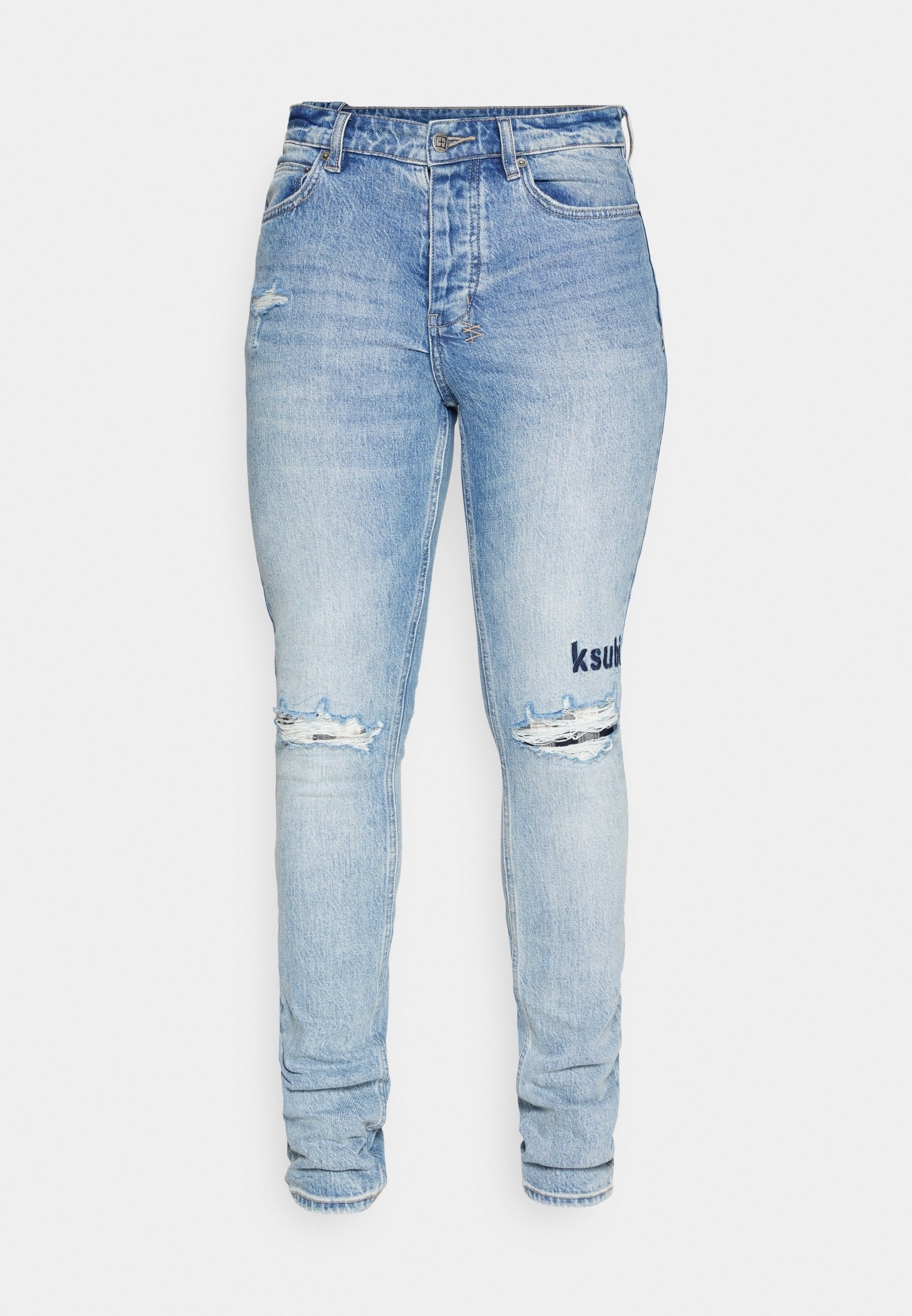 Jean Ksubi coupe skinny - denim bleu clair