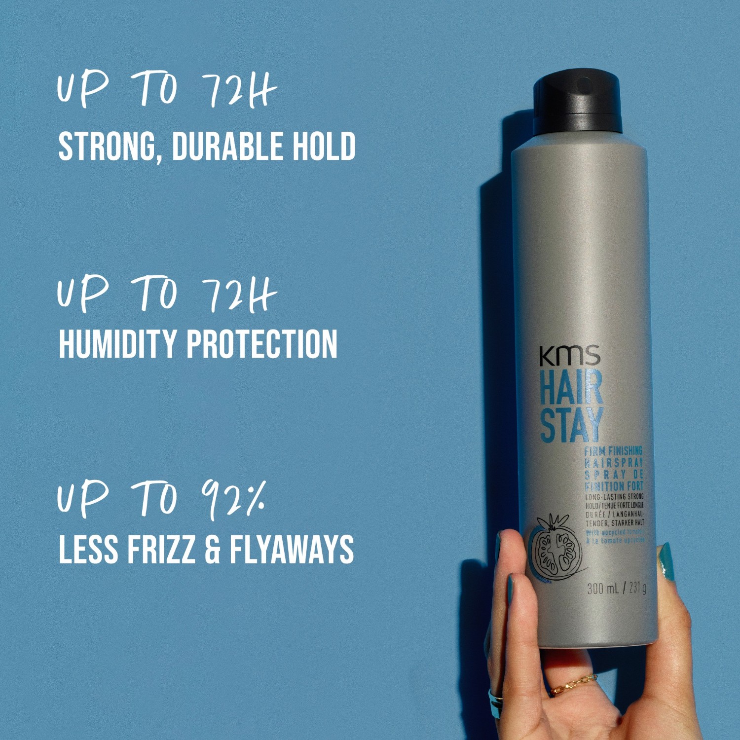 KMS Haarspray HairStay Festigendes Finish - 75 ml