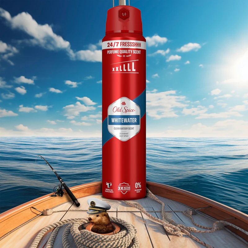 „Old Spice Whitewater“ dezodorantas purškiamas vyrams