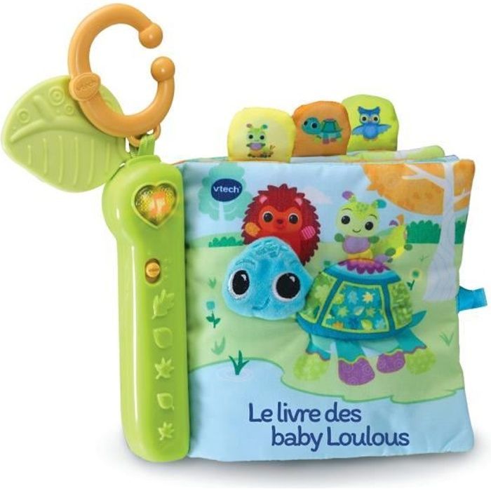 VTECH BABY - Pehmeä ja suloinen interaktiivinen kirja lapsille