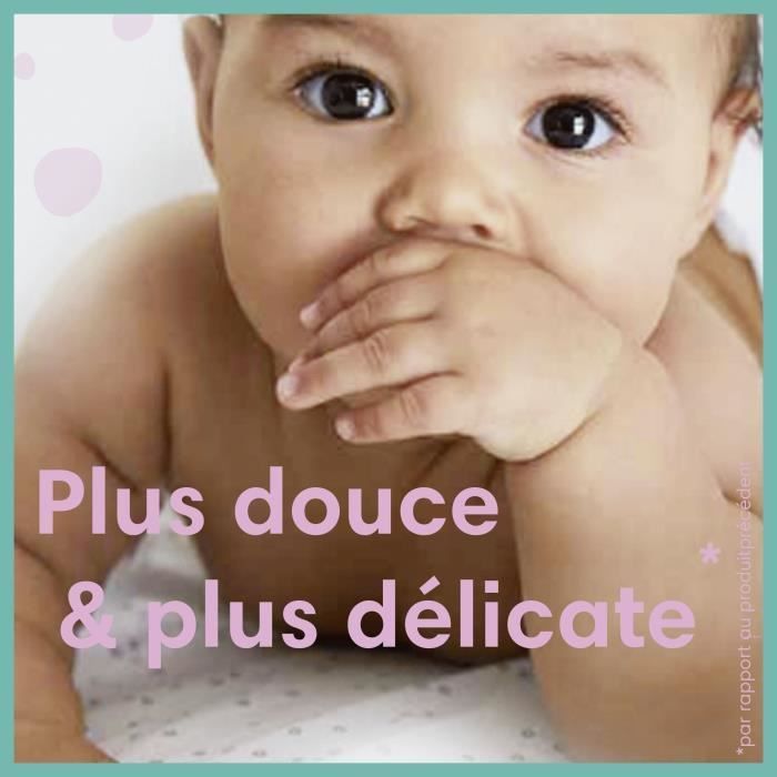 Toallitas húmedas para bebé PAMPERS SENSITIVE - Paquete de 15 x 80 toallitas - 1200 toallitas