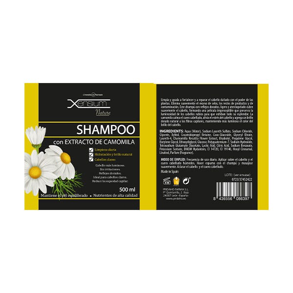 Šampon s extraktem z heřmánku | 500 ml