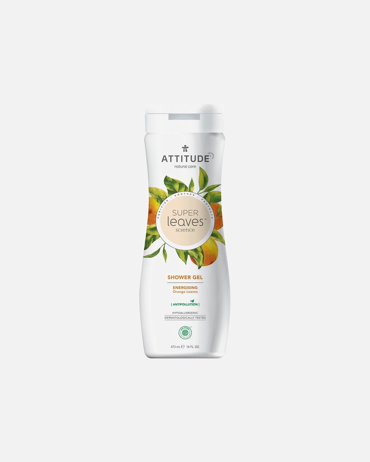 Attitude Duschgel Super Leaves Science sprchový gél - Energizujúci - 473 ml