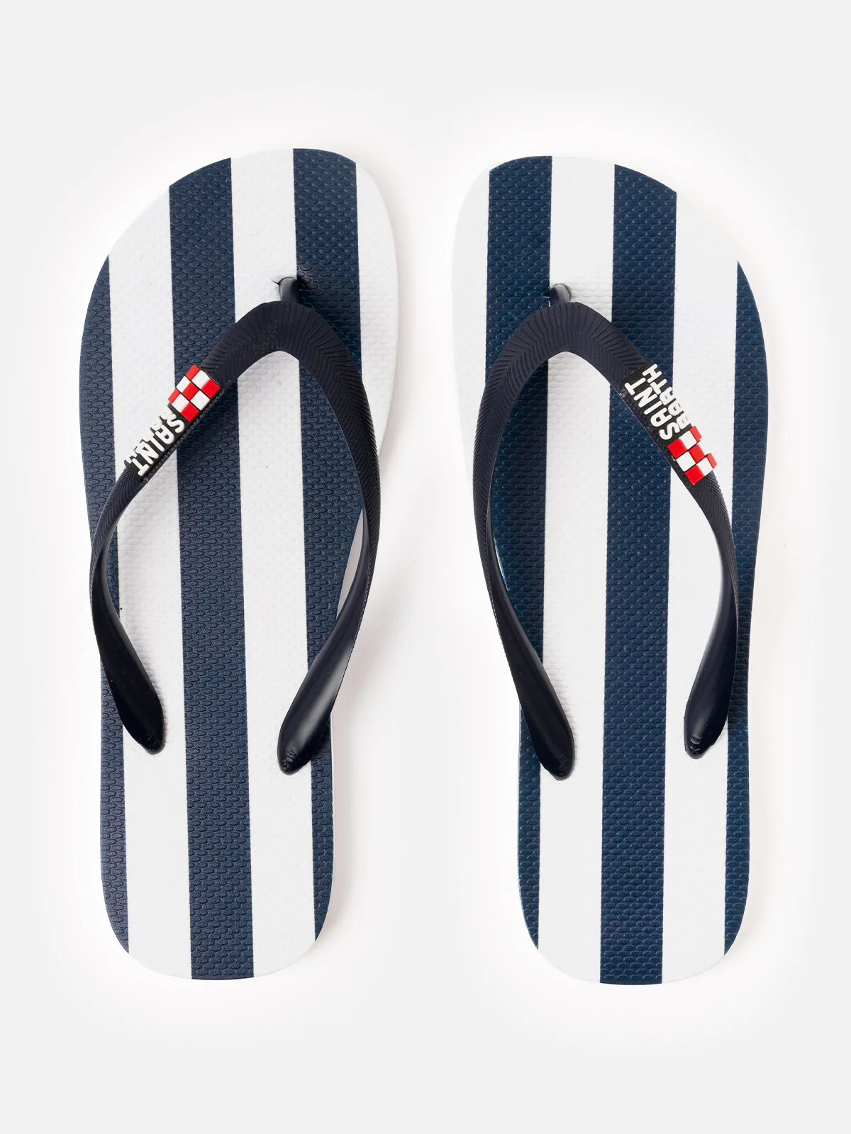 Tommy gestreepte teenslippers