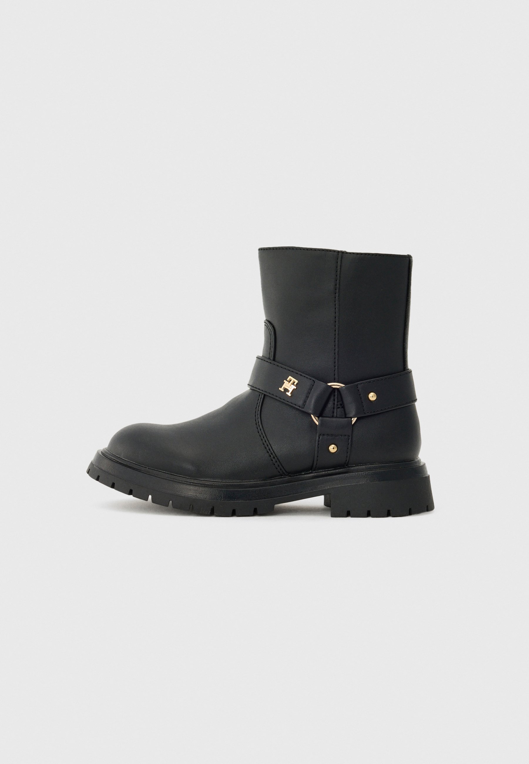 Tommy Hilfiger ASHLYN UNISEX - Klassieke enkellaarsjes - zwart