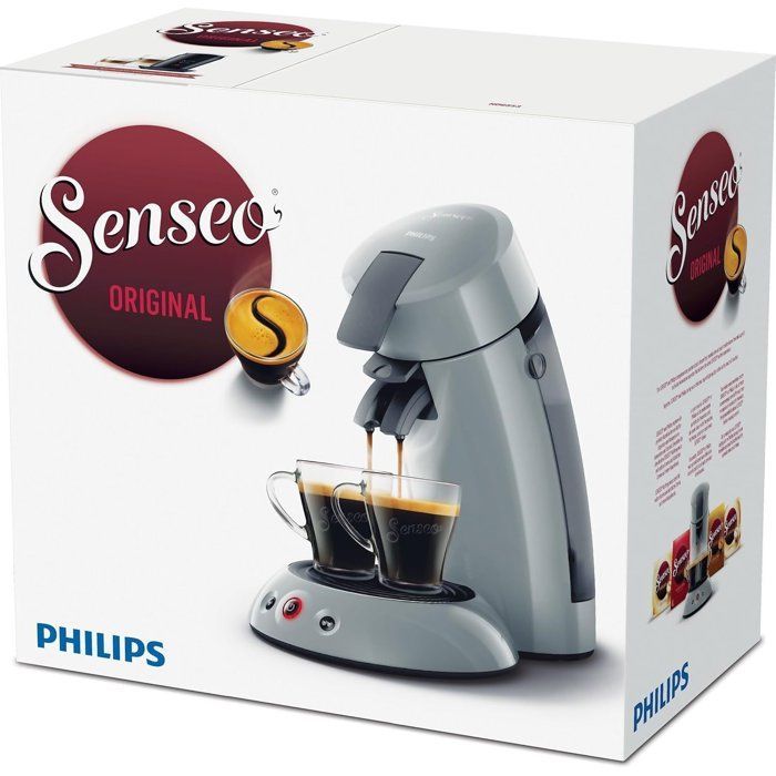 Pod coffee maker - PHILIPS - SENSEO - HD6553/71 - Original - Grey
