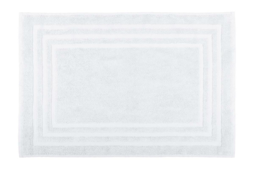 Dywanik Łazienkowy LAGUNE 45x70 cm Biały Chłonny Bawełniany
