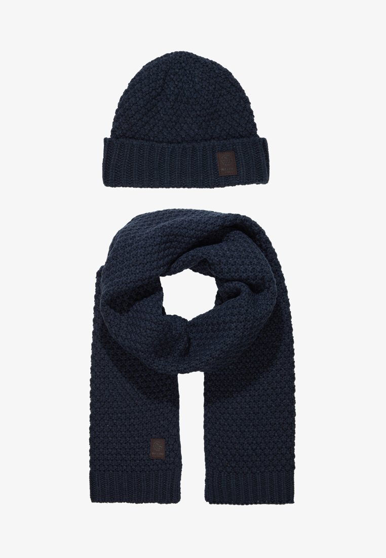 Only & Sons ONSCENZ BOX SJAAL- EN MUTSSET - Sjaal - blauwe nachten