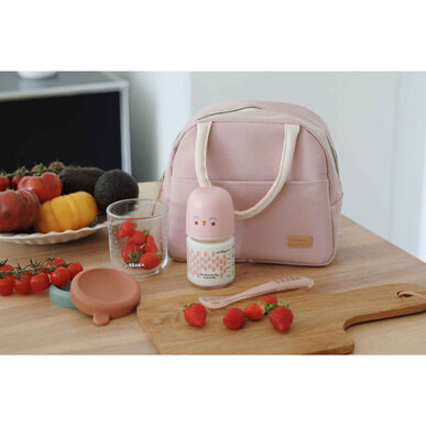 Béaba geïsoleerde tas met handvatten, roze, 1 stuk, 1 stuk