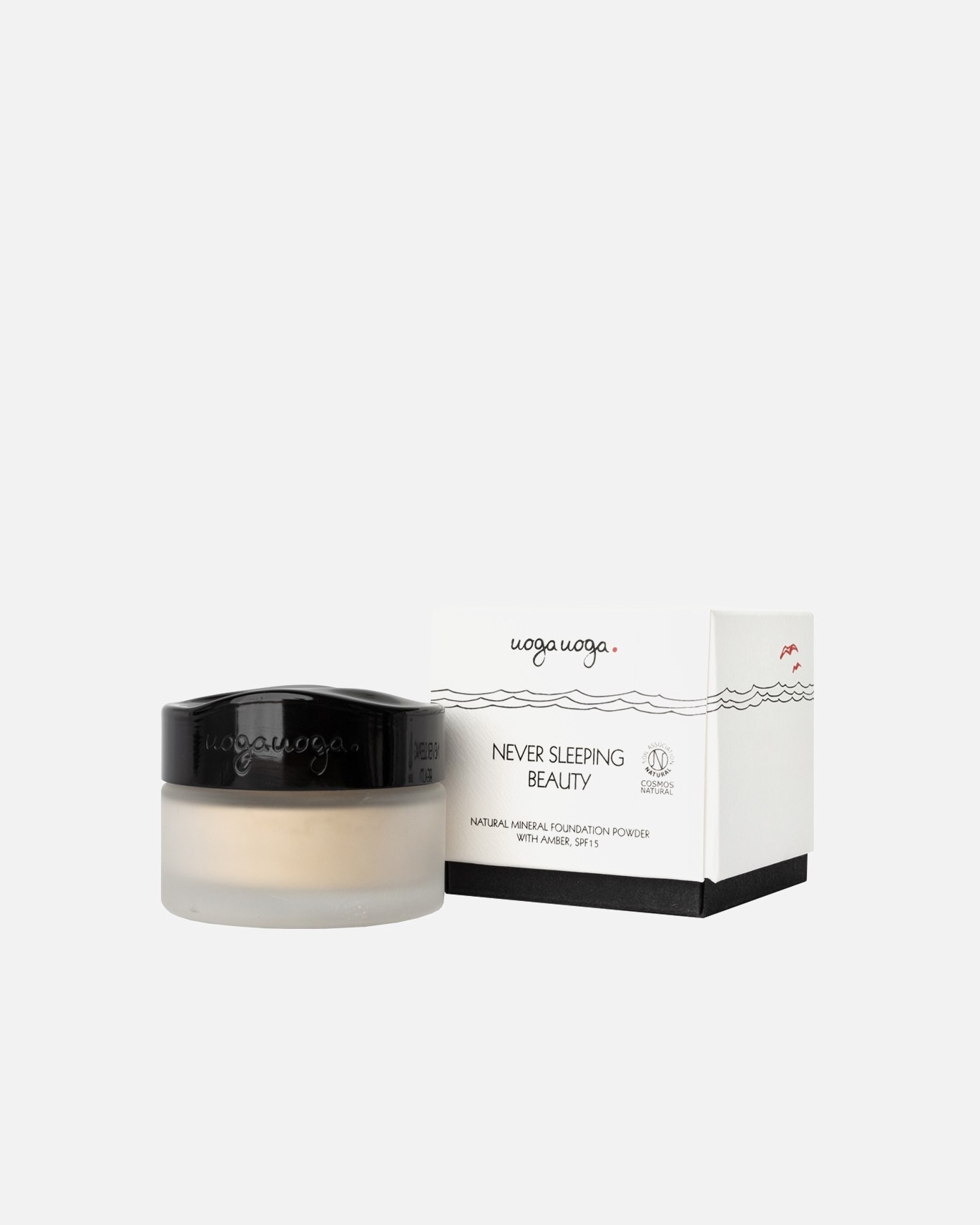 Uoga Uoga Foundation Mineral Foundation puder – 10 g