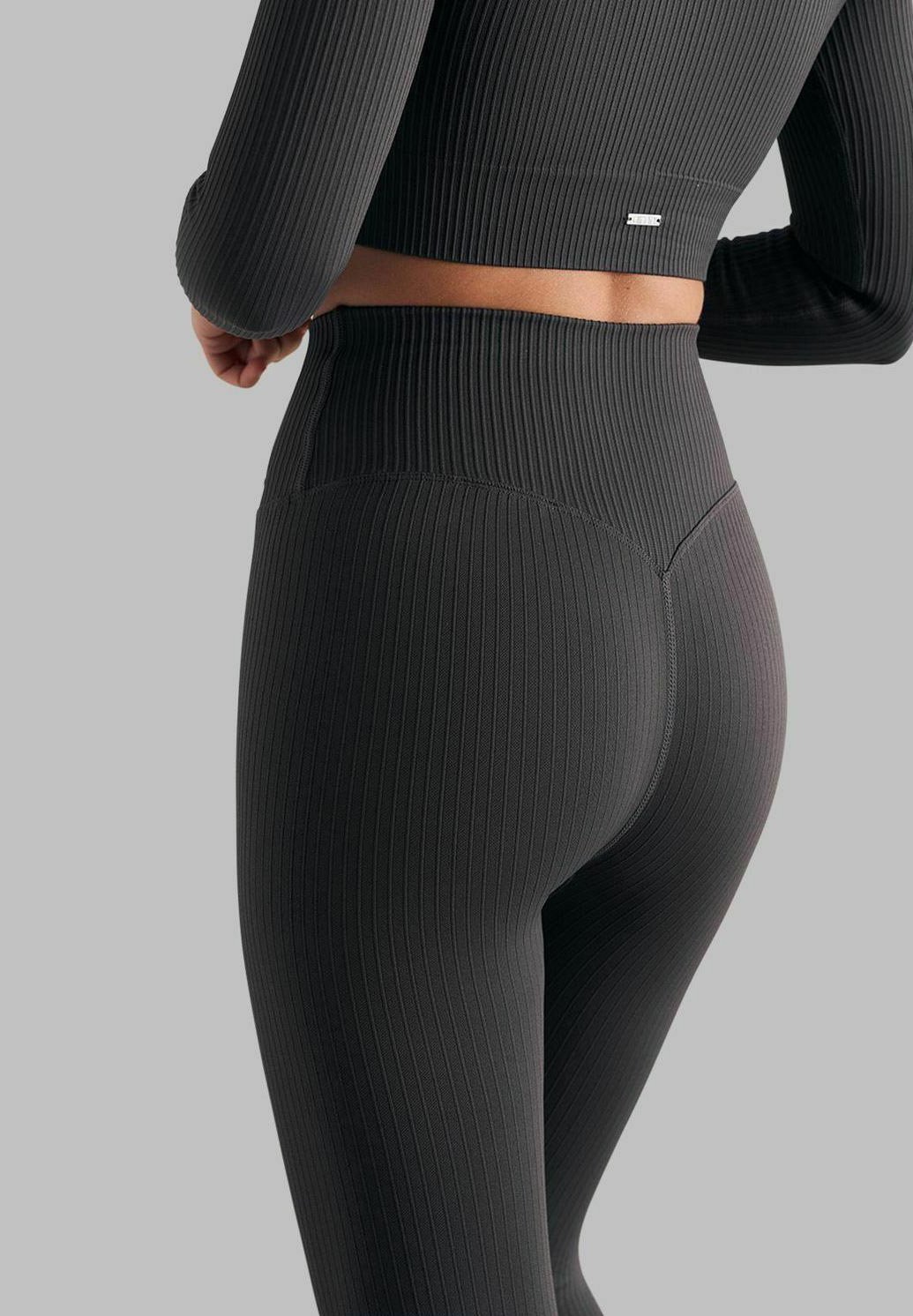 aim'n® RIBBED SEAMLESS - Leggings - schaduwgrijs