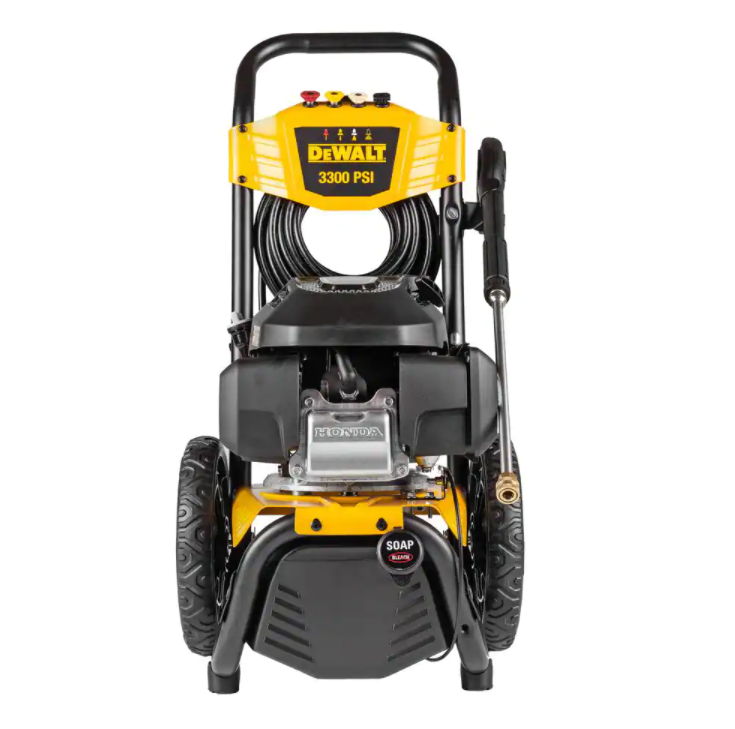 DEWALT 3300 PSI 2.4 GPM hidegvizes magasnyomású mosó HONDA GCV200 motorral