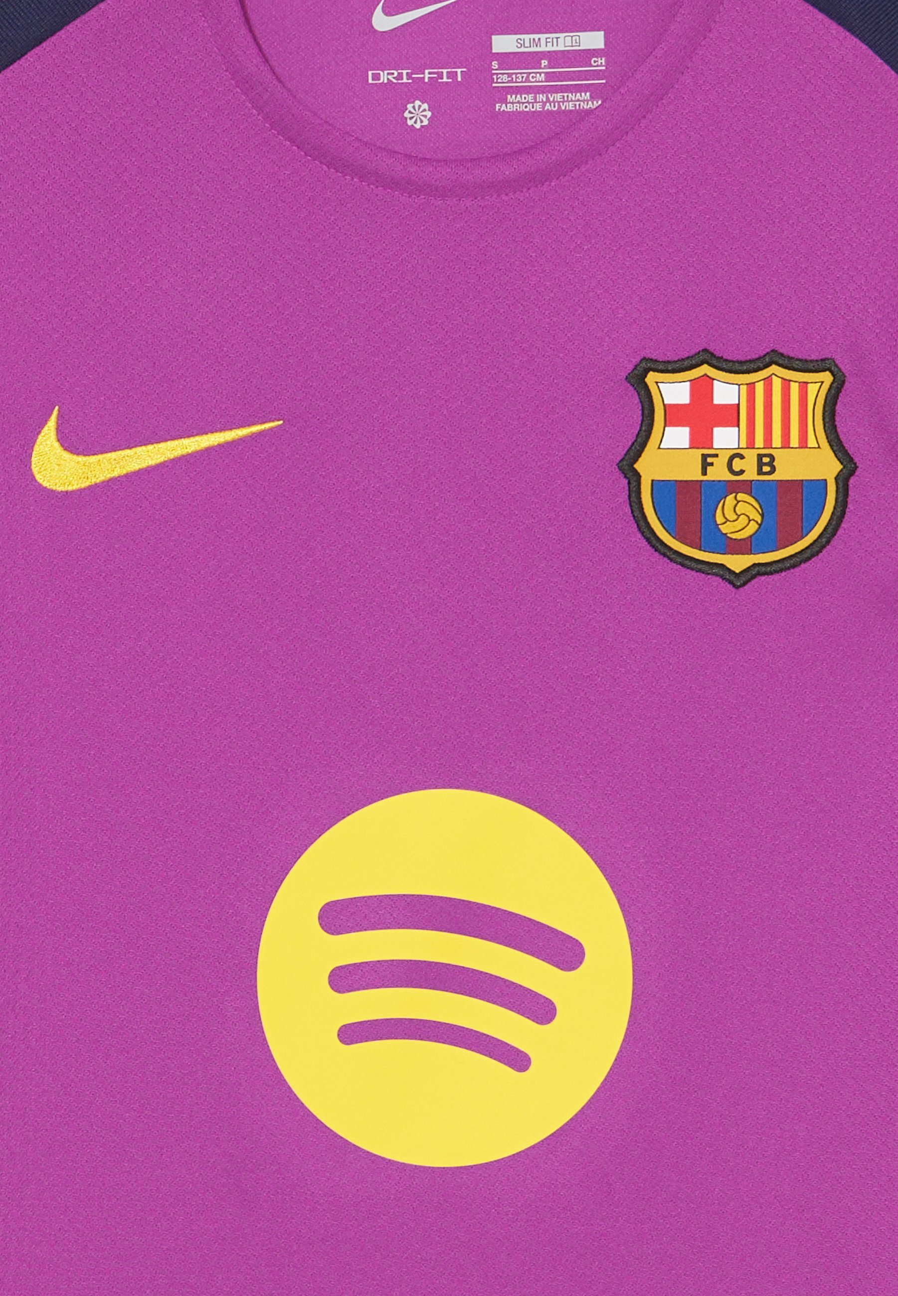 Nike Performance FC BARCELONA UNISEX - Klubska oprema - živo vijolična/imperialno vijolična/zlata barva