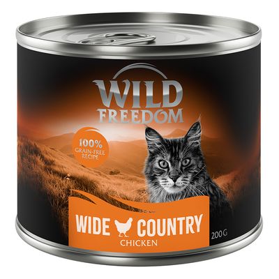 Wild Freedom -ruoat aikuisille 6 x 200 g