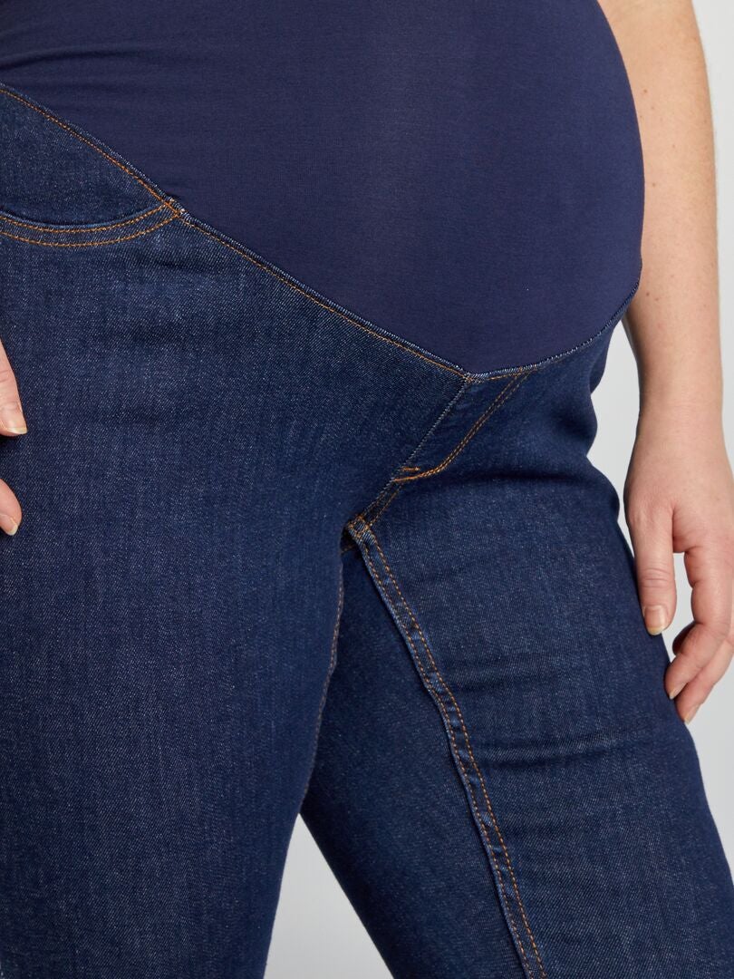Calça de Moletom para Gestantes - AZUL