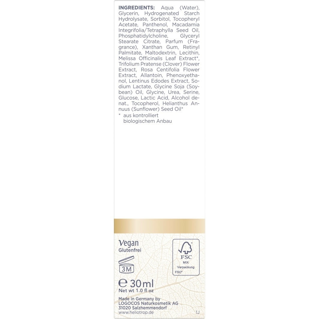 Heliotrop veido kremas-daugiafunkcis energijos serumas - 30 ml