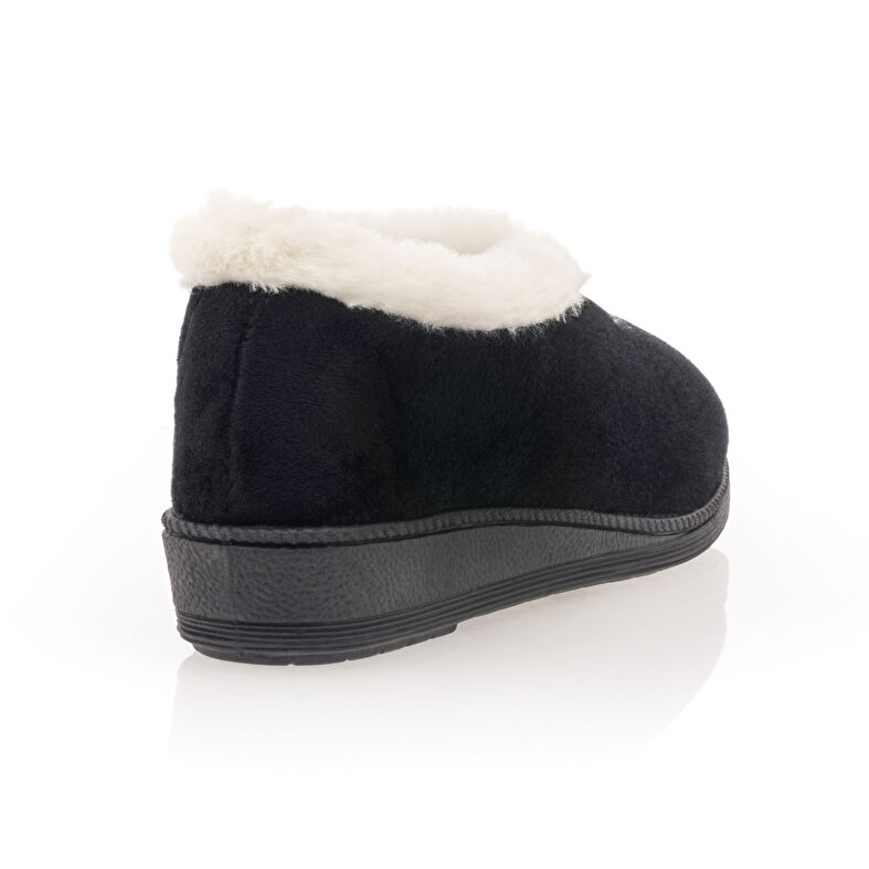 Pantuflas negras para mujer