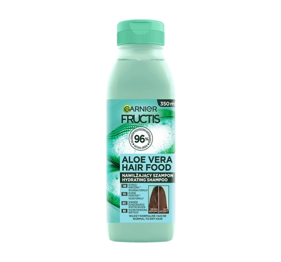 Garnier Fructis Aloe Hair Food nawilżający szampon do włosów 350 ml