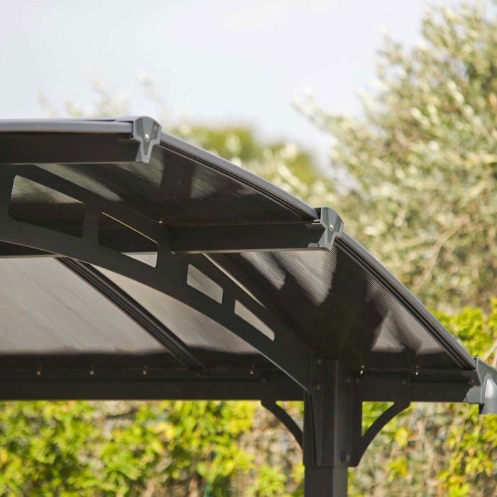 Canopia Carport Arcadia 10,7 x 3,59 m Gris