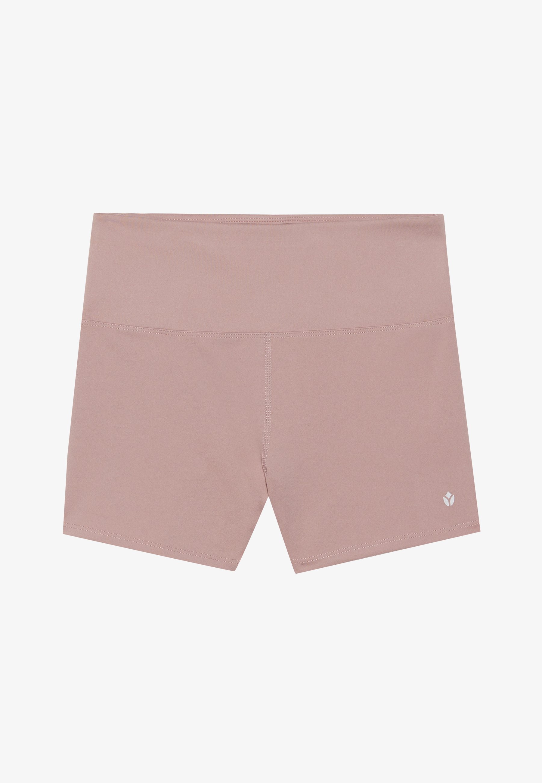 Even&Odd active ESSENTIAL MID RISE BOOTY SHORTS - Leggings - mauve