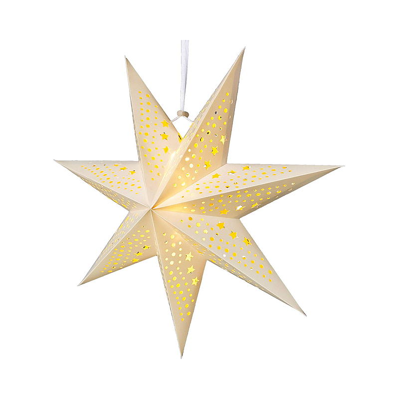Light IT julestjerne 45 cm, med LED-lys, batteridrevet