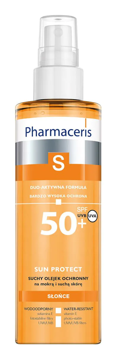 Pharmaceris S Suchy olejek ochronny do ciała SPF50+