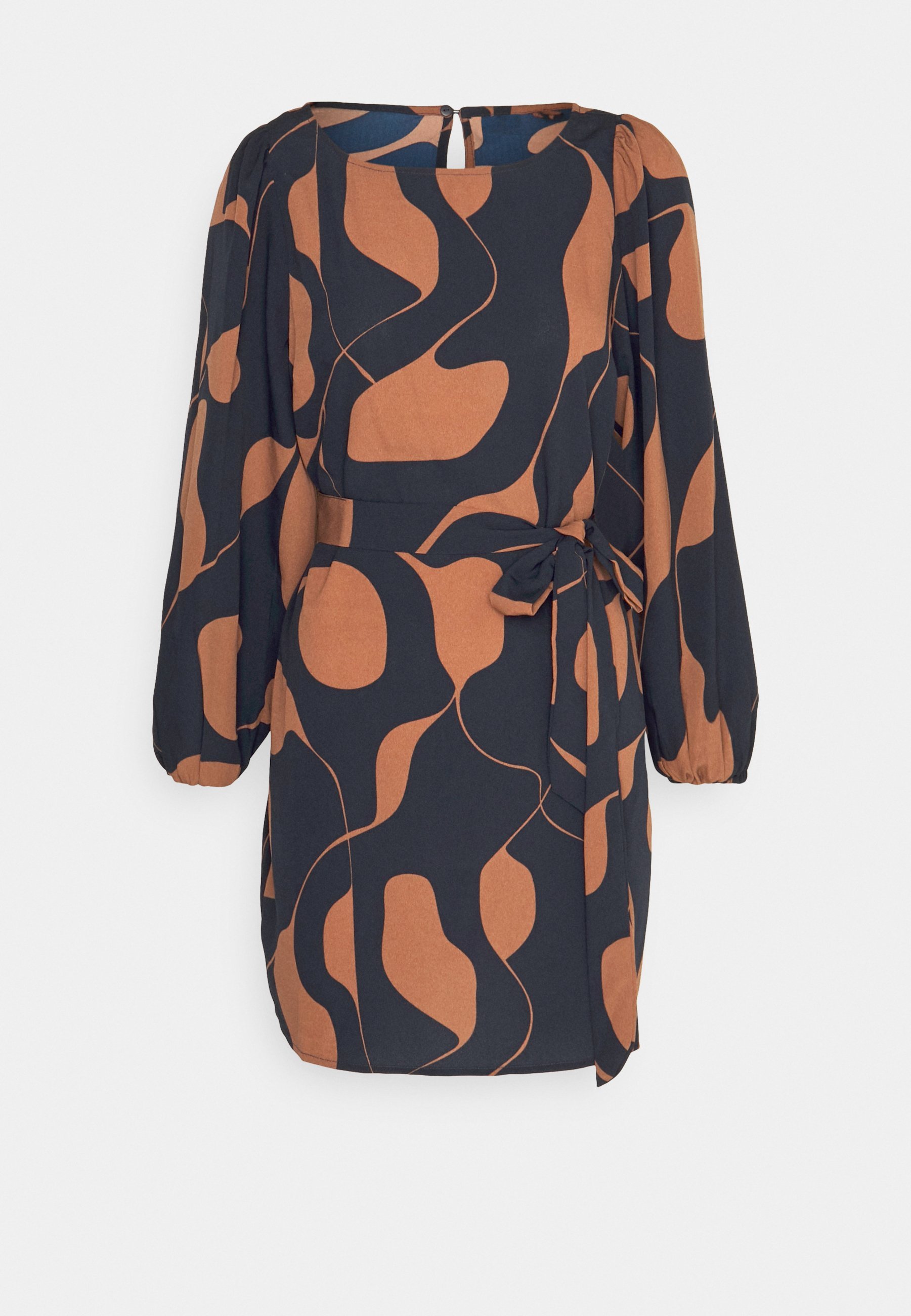 Vero Moda Petite VMLYDIA KURZES KLEID - Tageskleid - dunkelblau