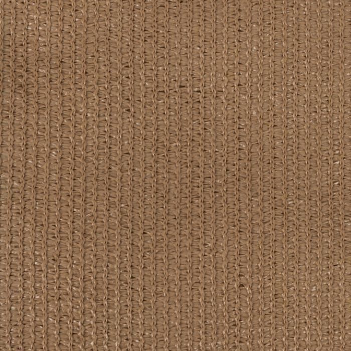 Vela de sombra - KARAT - 3 x 5 m - Color crema - 90% de protección UV - Resistente a la intemperie