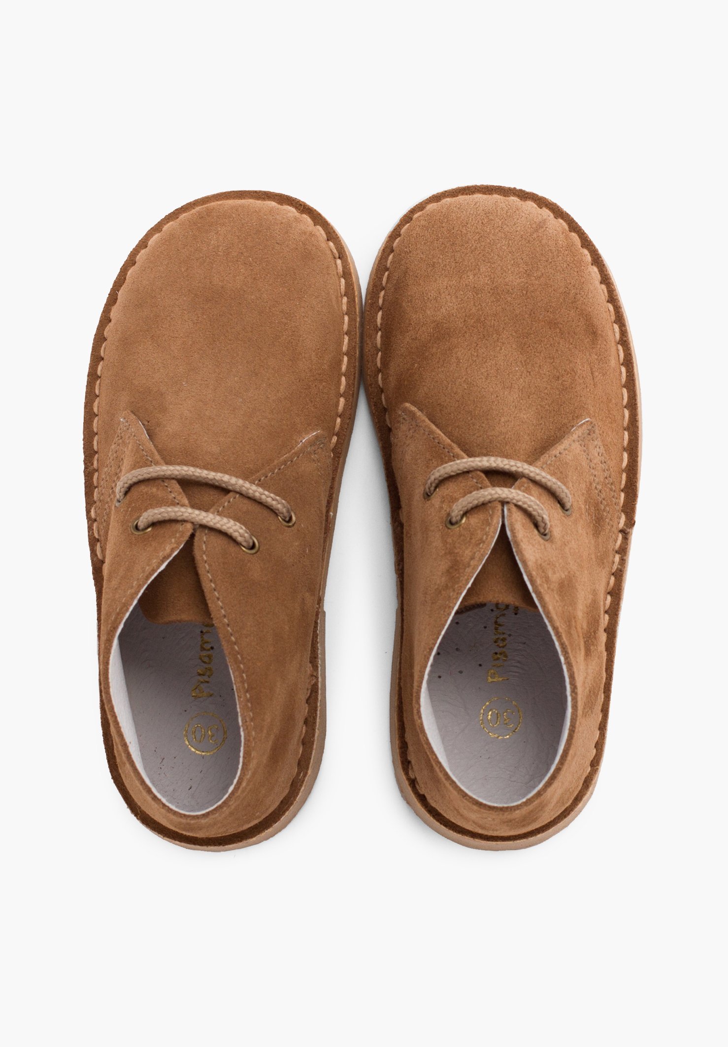 Pisamonas SAFARI CORD - Casual veterschoenen - mole