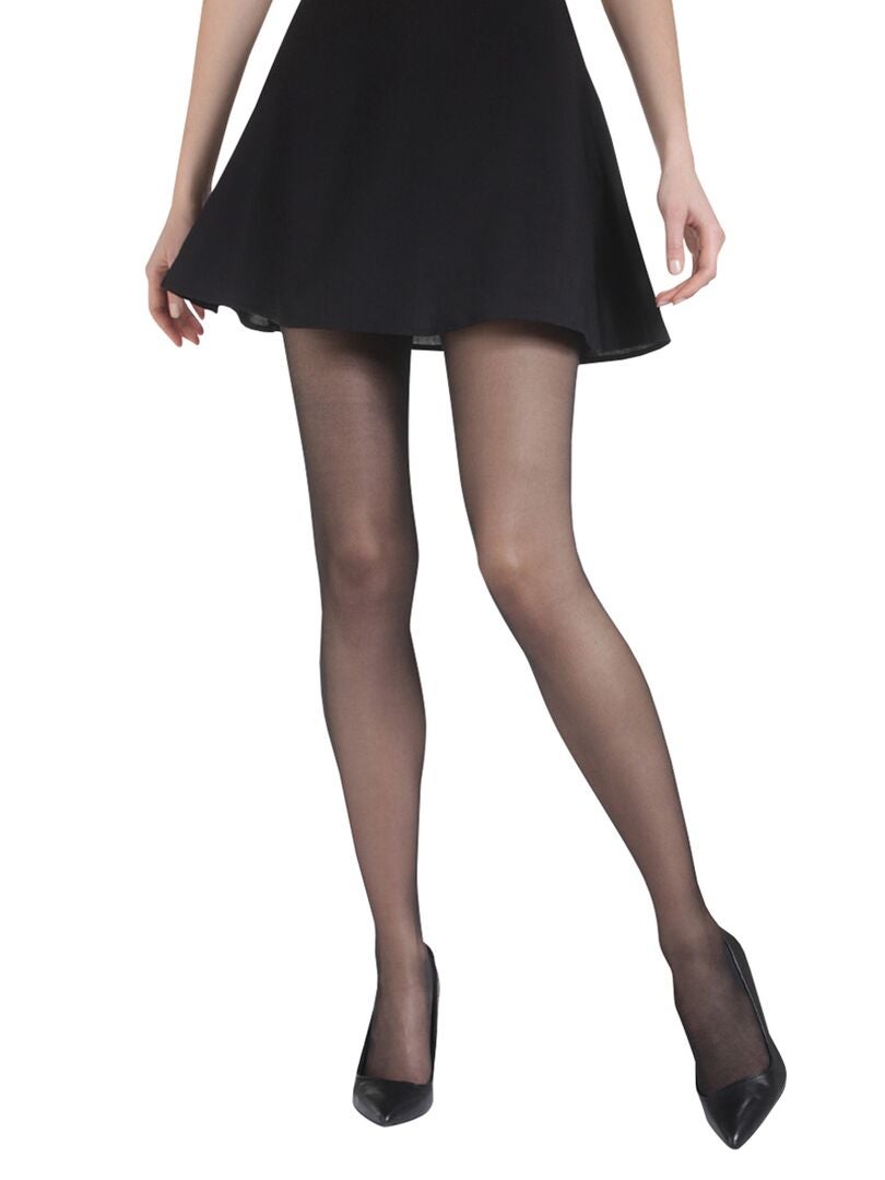 Set van 2 paar 'Dim' panty's - ZWART