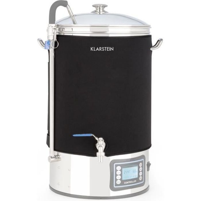 Kit de elaboración de cerveza - Klarstein Mundschenk - Funda aislante para depósito de 30 litros