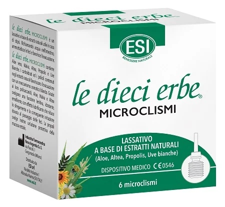 ESI Esi Ten Herbs Microklysma's 6 x 10 g