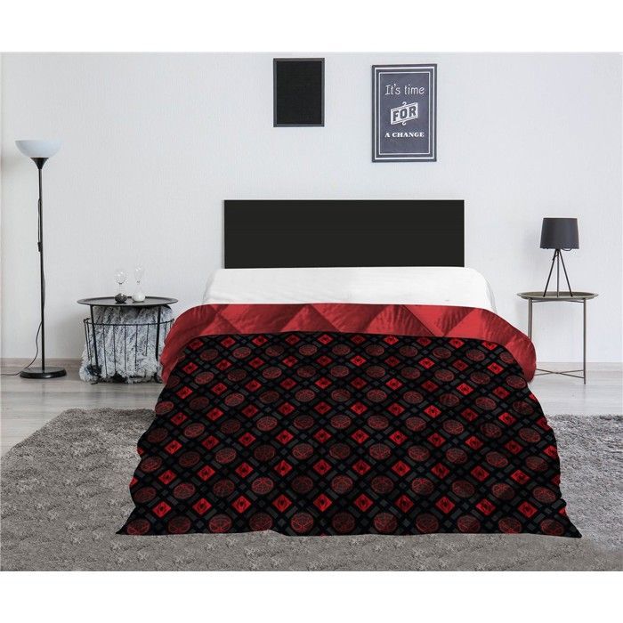 Piumino reversibile stampato - SPIDERMAN - Spidey - 240x220 cm - Poliestere - Lavabile in lavatrice