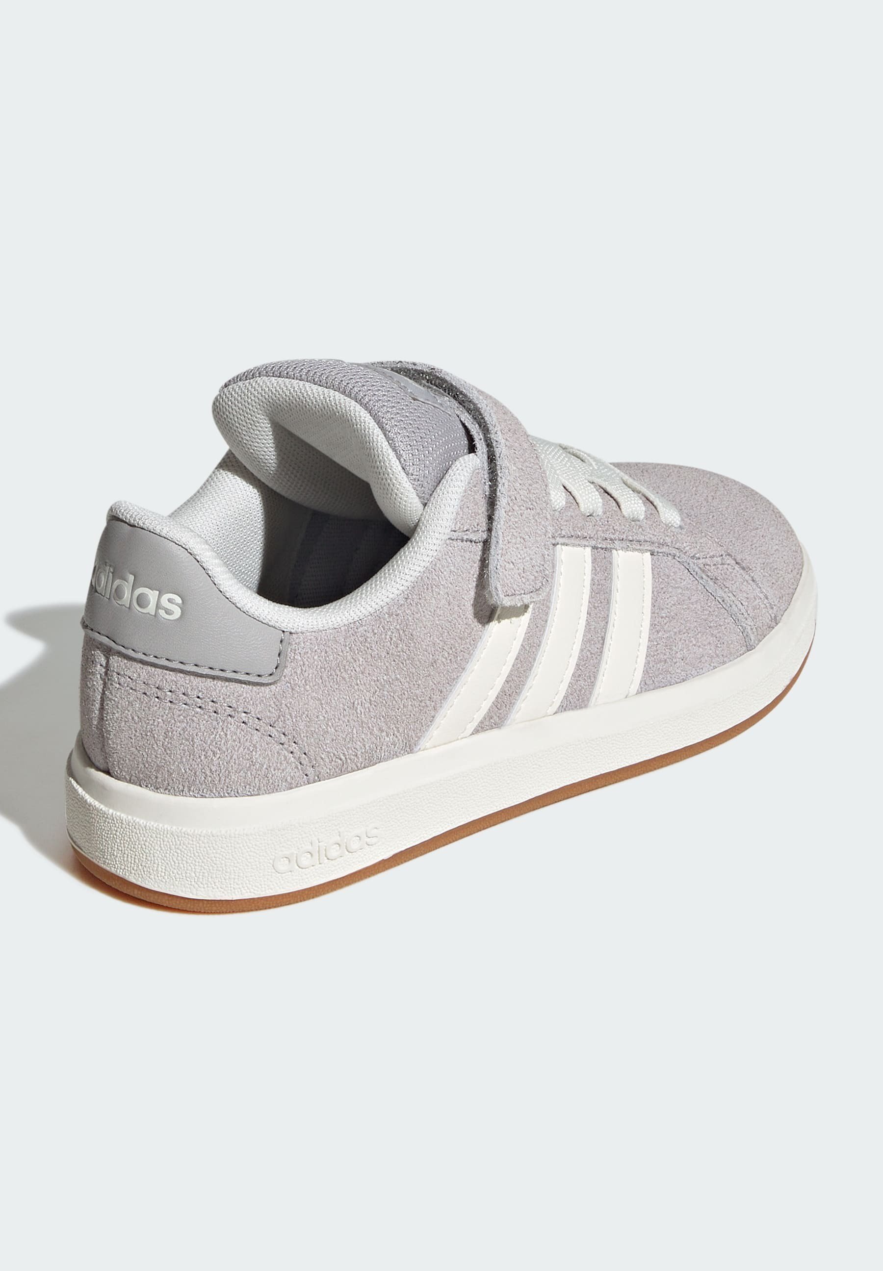 adidas Sportswear GRAND CORUT - Babyschoenen - grijs, twee off-white gum