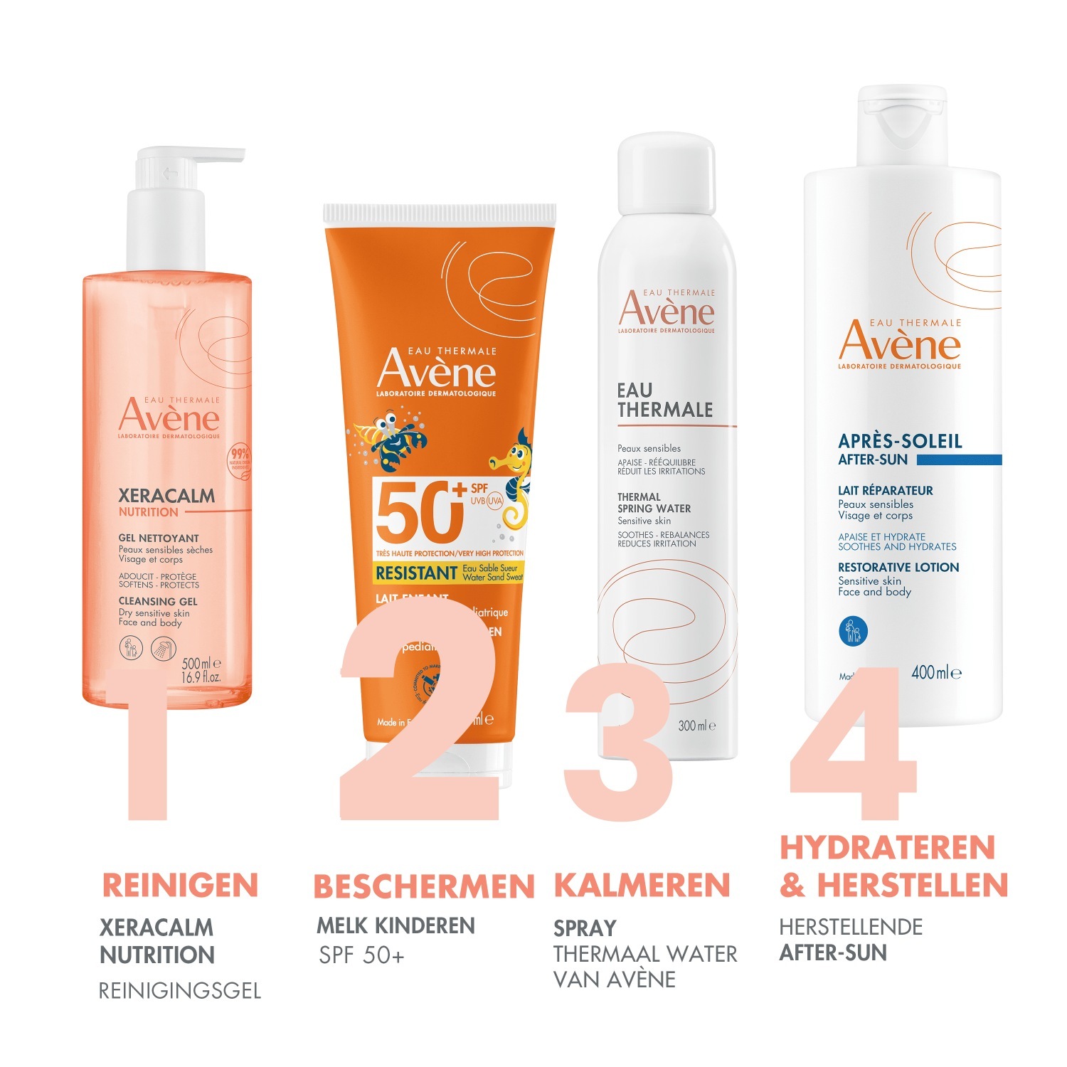 Avène Opaľovací krém pre deti Solaire Telo pre deti SPF 50+ - 250 ml