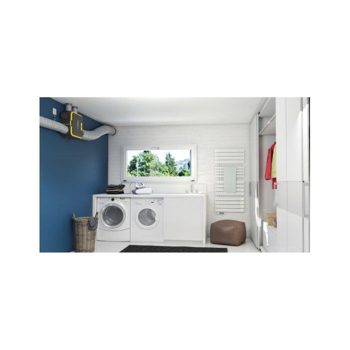 Kit Easyhome Auto Compact Single Flow Vmc + Griglie di ventilazione Bip - Aldes