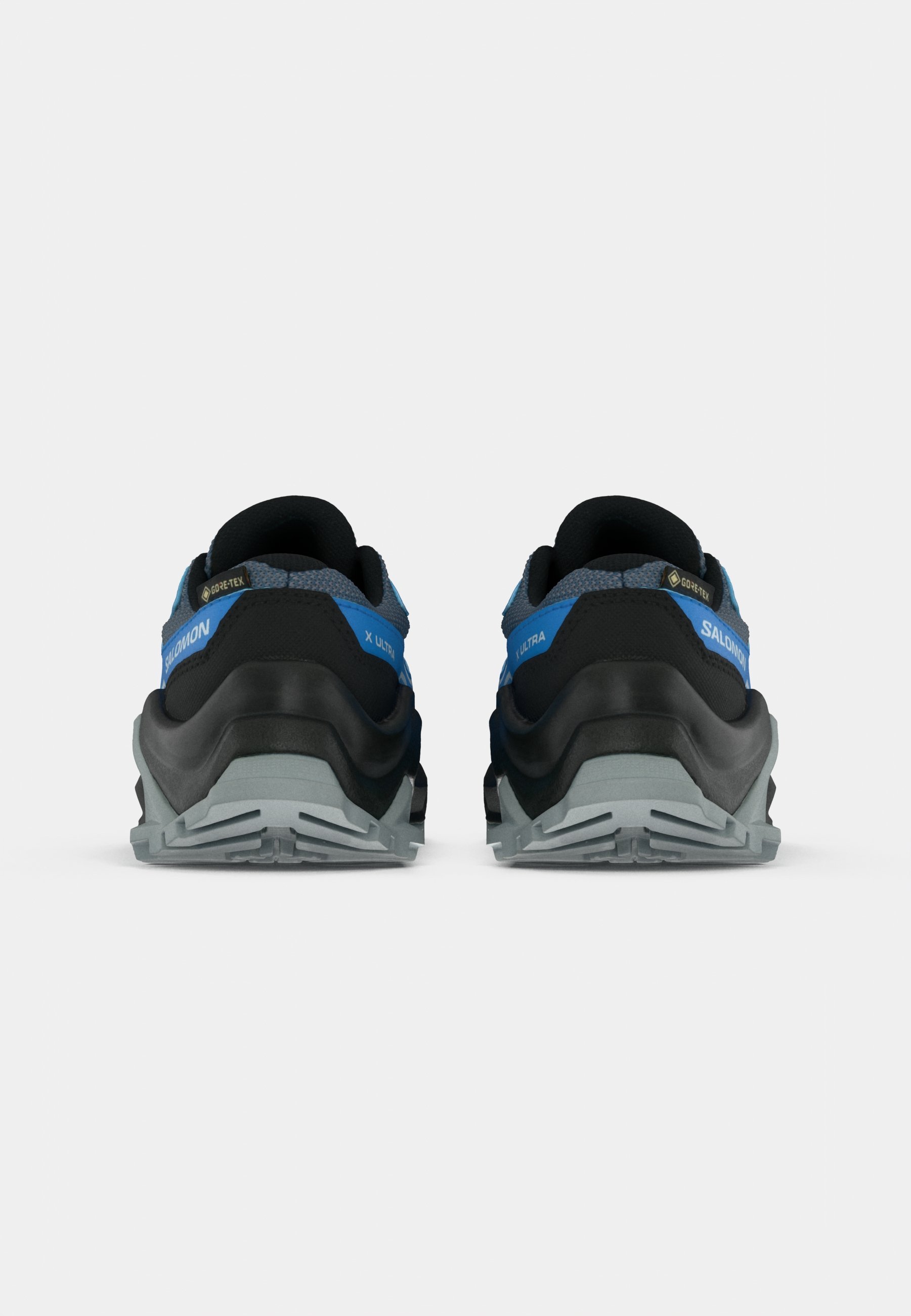 Salomon X ULTRA GTX UNISSEX - Botas de caminhada - Turbulence/Preto/Azul francês