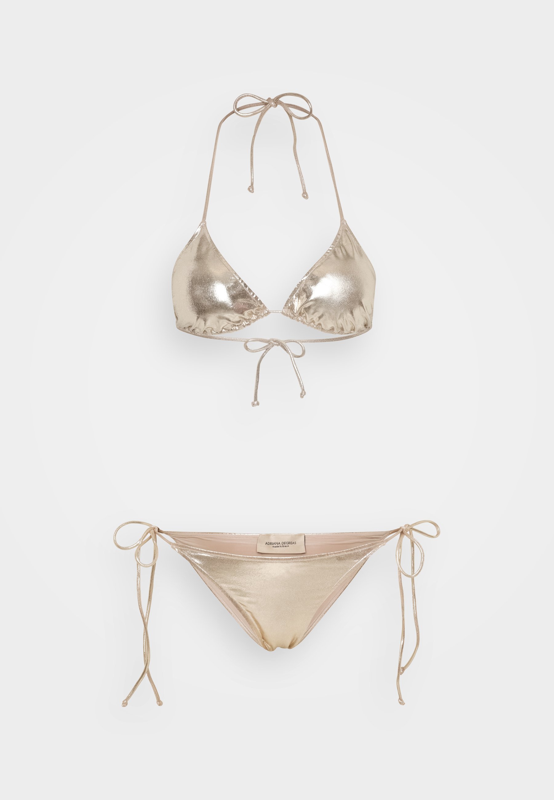 ADRIANA DEGREAS TRIANGLE - Bikini - lichtgoudkleurig