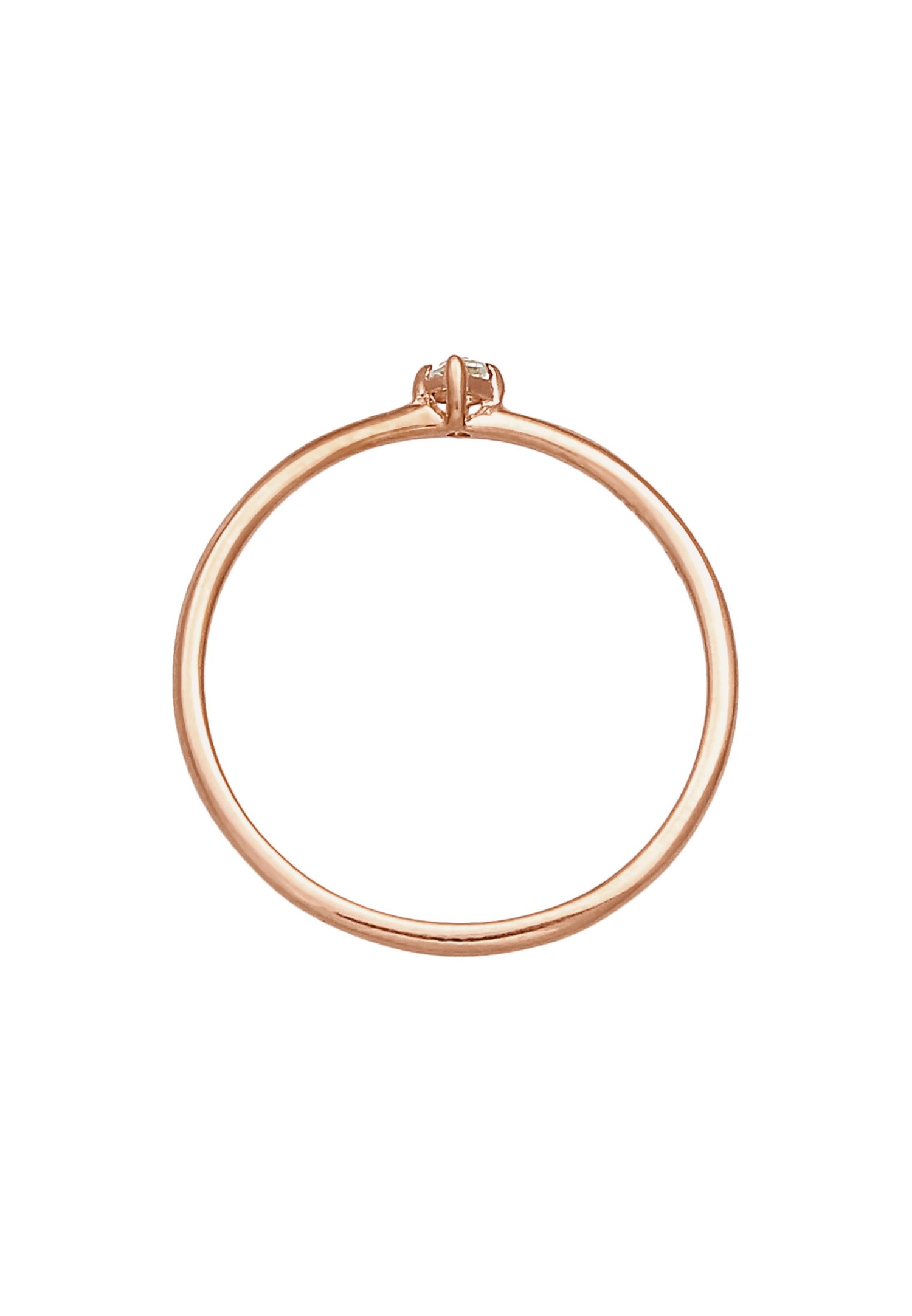 Elli PREMIUM Elli PREMIUM Bague Femmes Pile Solitaire Elégante Filigrane avec Topaze Pierre Précieuse en argent sterling 925 Plaqué Or