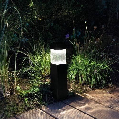 Borne solaire - EZSOLAR - Avec détecteur de pénombre - 8 lumens - Blanc neutre - Lot de 4
