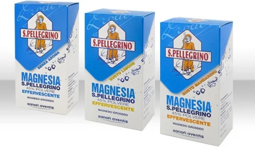 MAGNESIA S.PELLEGRINO Magnesia San Pellegrino 45% poudre effervescente citron 100 g Constipation Constipation et acidité