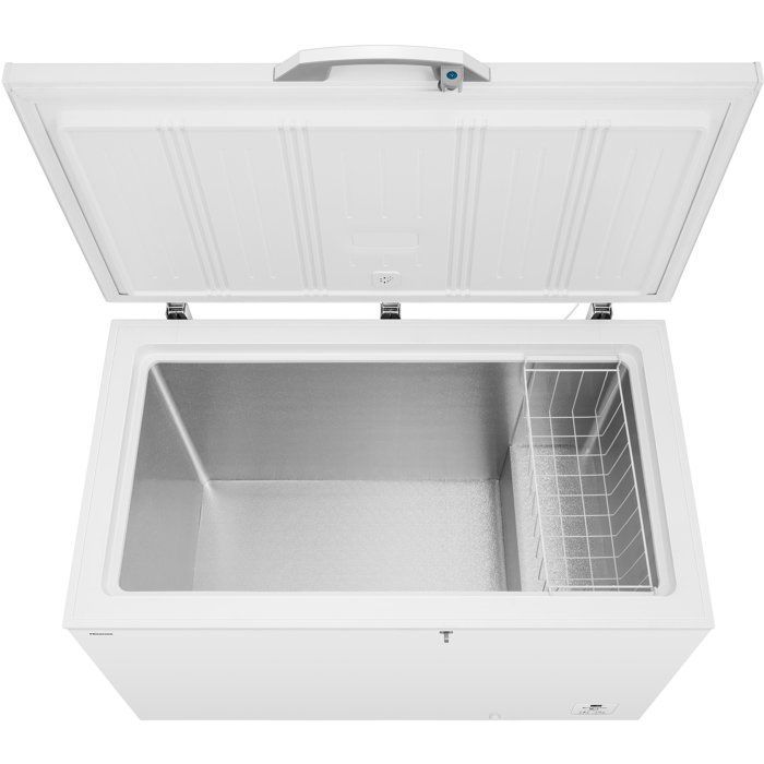 Chest freezer - CONTINENTAL EDISON - CECC372WD - 372 L - 130 x 40 x 84.5 cm - Energy Class D - White