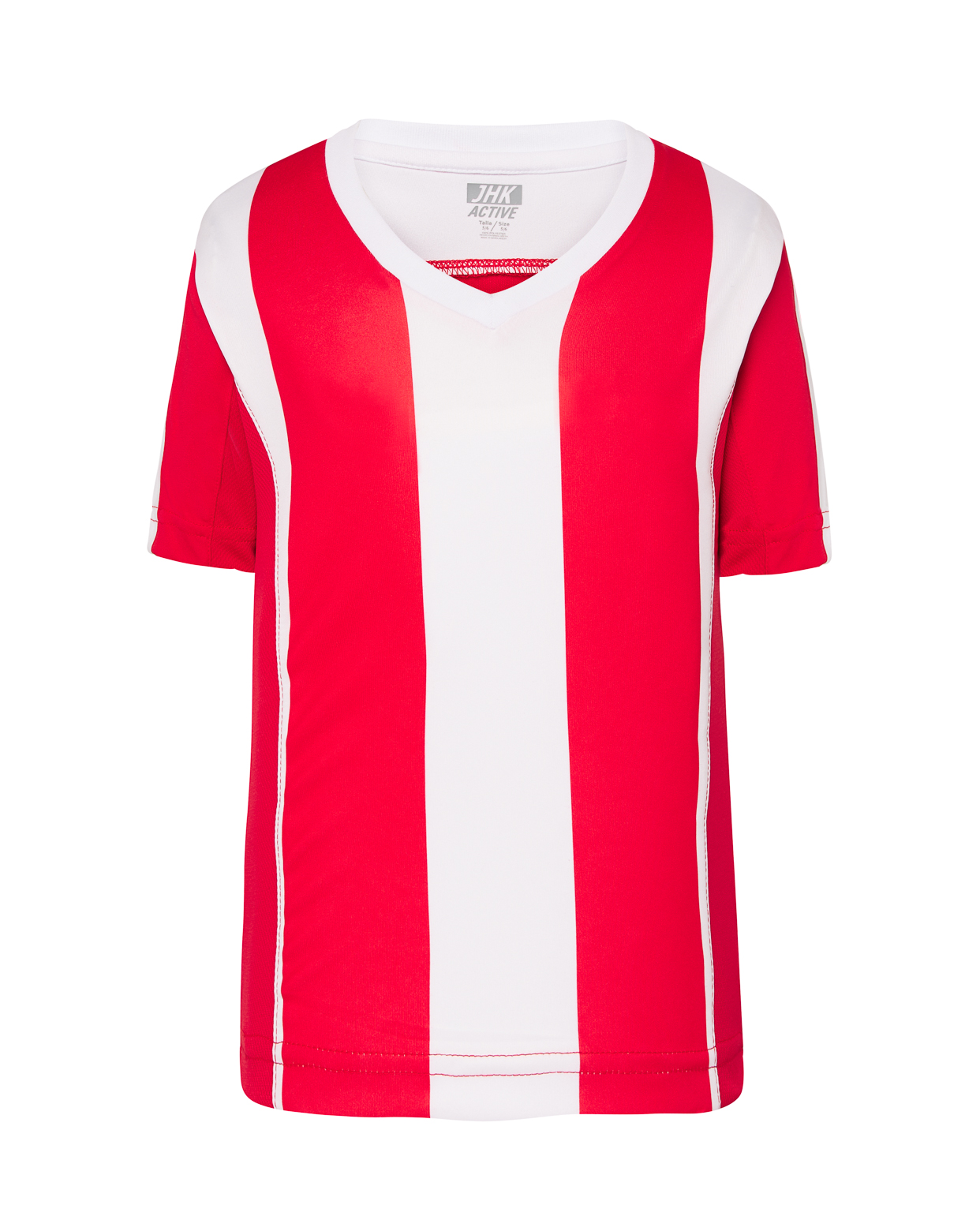 JHK Shirts Fodboldtrøje med lodret striber