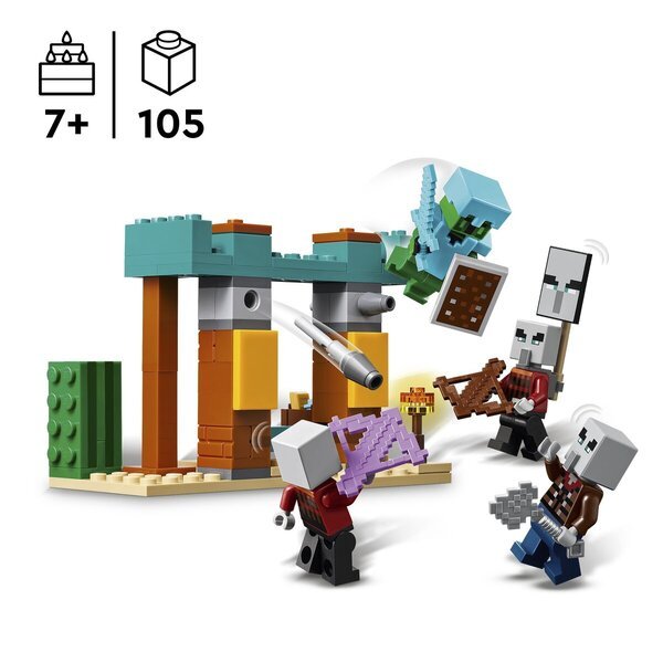 LEGO Minecraft 21267 Исељеници у пустињи