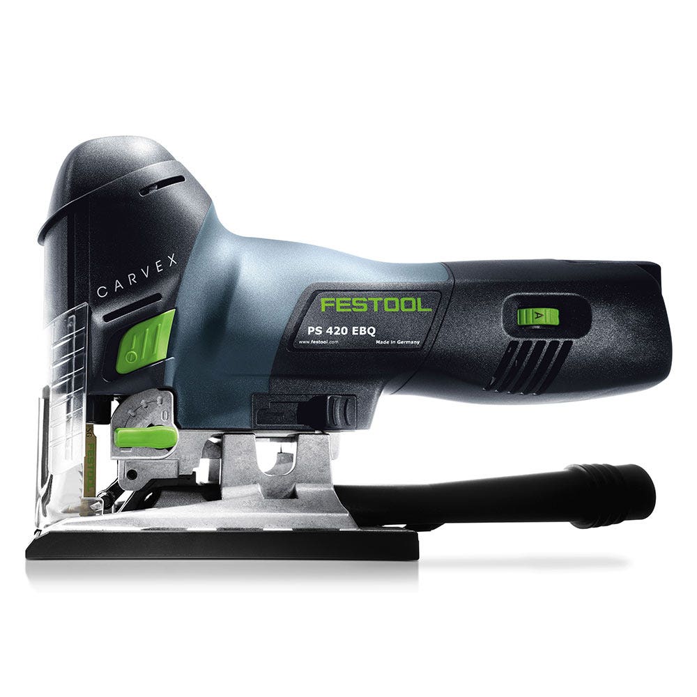 FESTOOL 550 W 120 mm PS 420 CARVEX Stichsäge mit Trommelgriff 576184