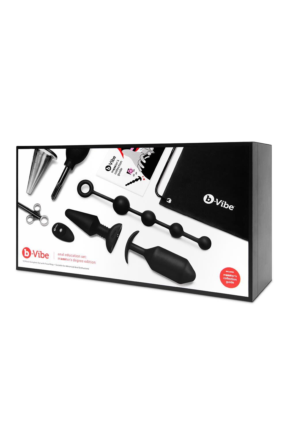 B-Vibe Anal Education Set: Master's Degree Edition
