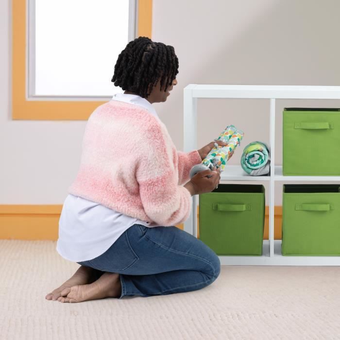 BRIGHT STARTS Tapis d'éveil bébé au sol évolutif pliable- Foret tropicale- arche avec jouets sensoriels et musicaux ,miroir