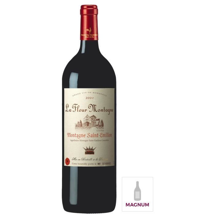 Magnum Fleur Montagne 2020 Montagne Saint-Emilion - Vino Tinto Burdeos